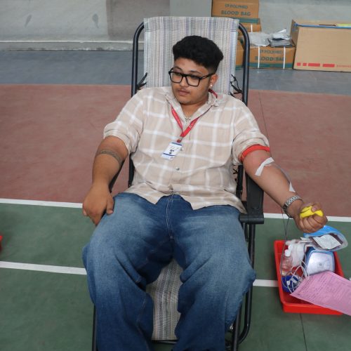 Blood donation camp